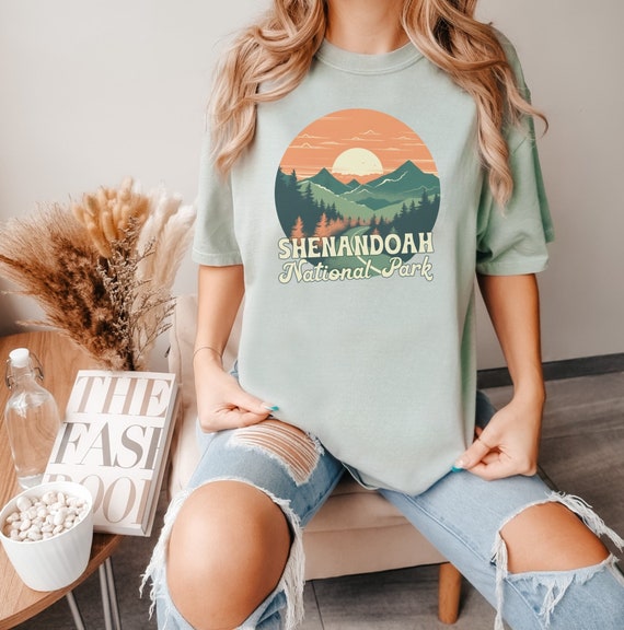 Retro Vintage Shenandoah Shirt National Park Tee Shirt Retro Vintage Shenandoah Shirt National Park Tee Shirt