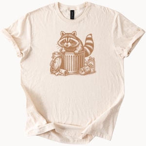 Funny Raccoon T Shirt Trash Panda Tee Cute Animal Lover Top