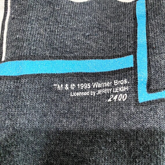 Vintage 1995 Warner Bros Loony Tunes Sweatshirt M… - image 3