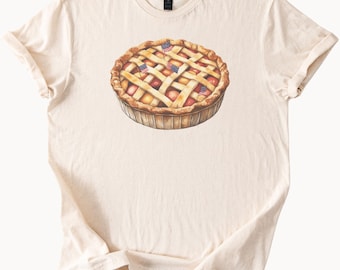Apple Pie T Shirt American Flag Summer Patriotic July 4th Dessert Foodie Tee Gift For Her Him USA Celebration Party Top