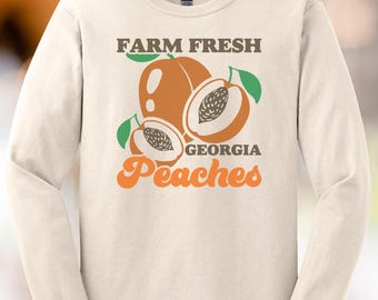 T-shirt Graphique Homme Titan Peach Farms Inc - Taille L - Marque Hanes - Occasion Très Bon État
