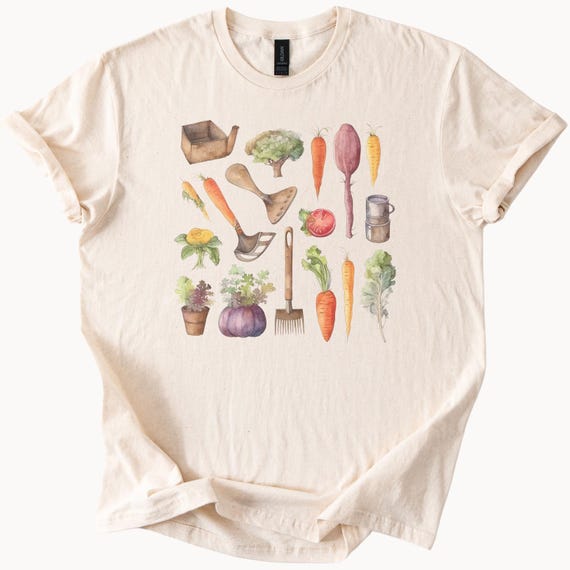 Garden Plant Shirt For Women - Plant Lover T-Shirt, Gardening Graphic Tee, Soft Cotton Blend - Gift For Gardener, Farmer, Plant Mom - View #11