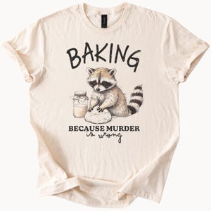 Djurälskare T-shirt Rolig T-shirt för Tvättbjörnar