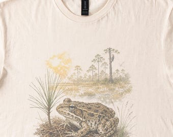 Boho Nature Toad Graphic Tee