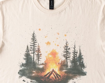 Sommer 2026 Lagerfeuer Adventure Boho T-Shirt