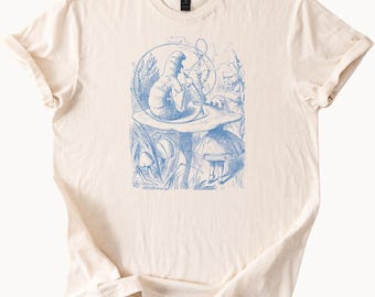 The Caterpillar Parody Alice In Wonderland Cool Gift Tee T Shirt K441 P 404568003