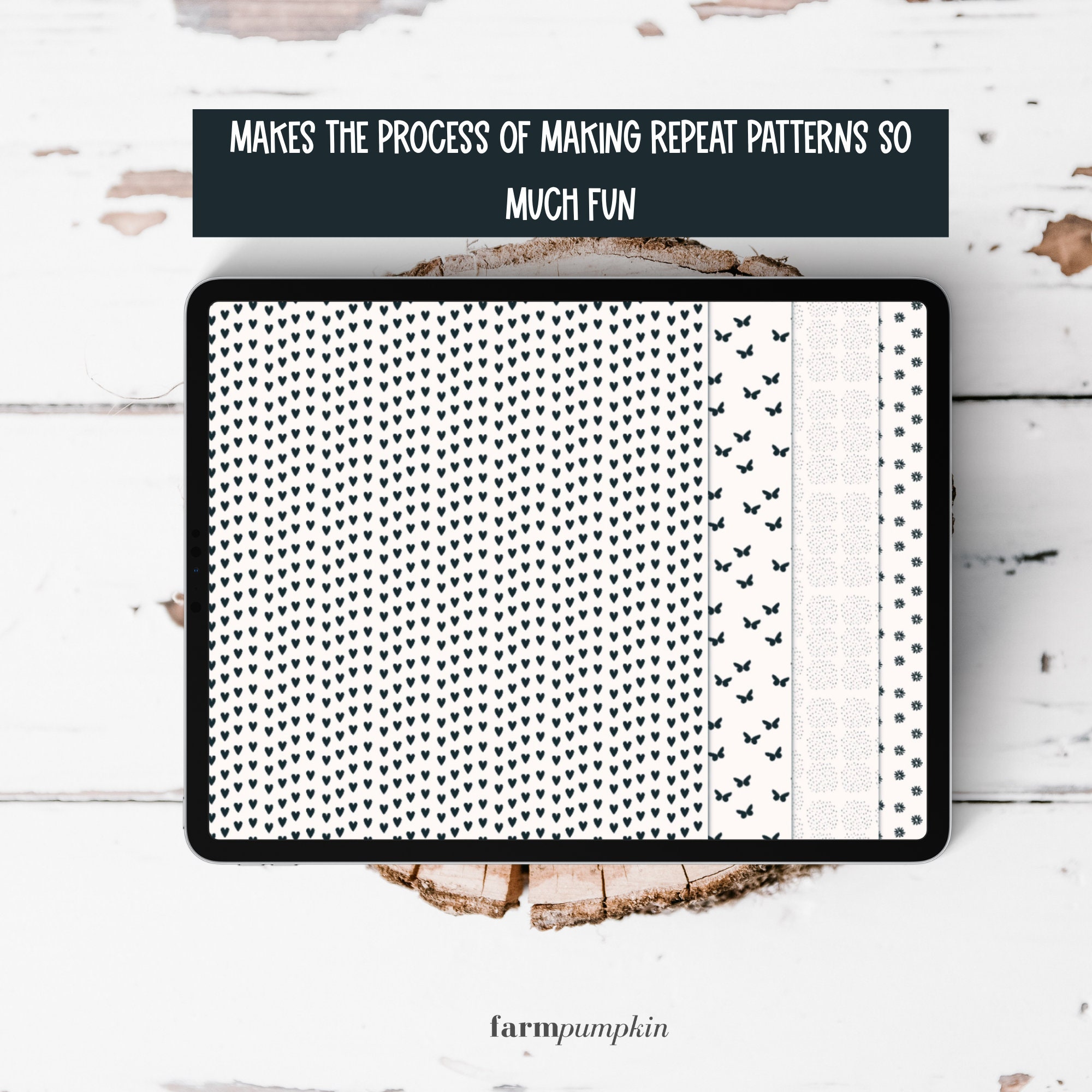 Affinity Designer Pattern Design Template With Pattern Preview - Etsy
