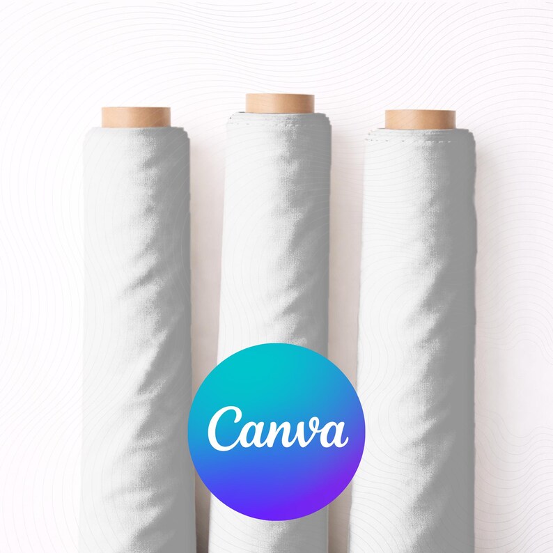 Fabric Mockup Canva image 2