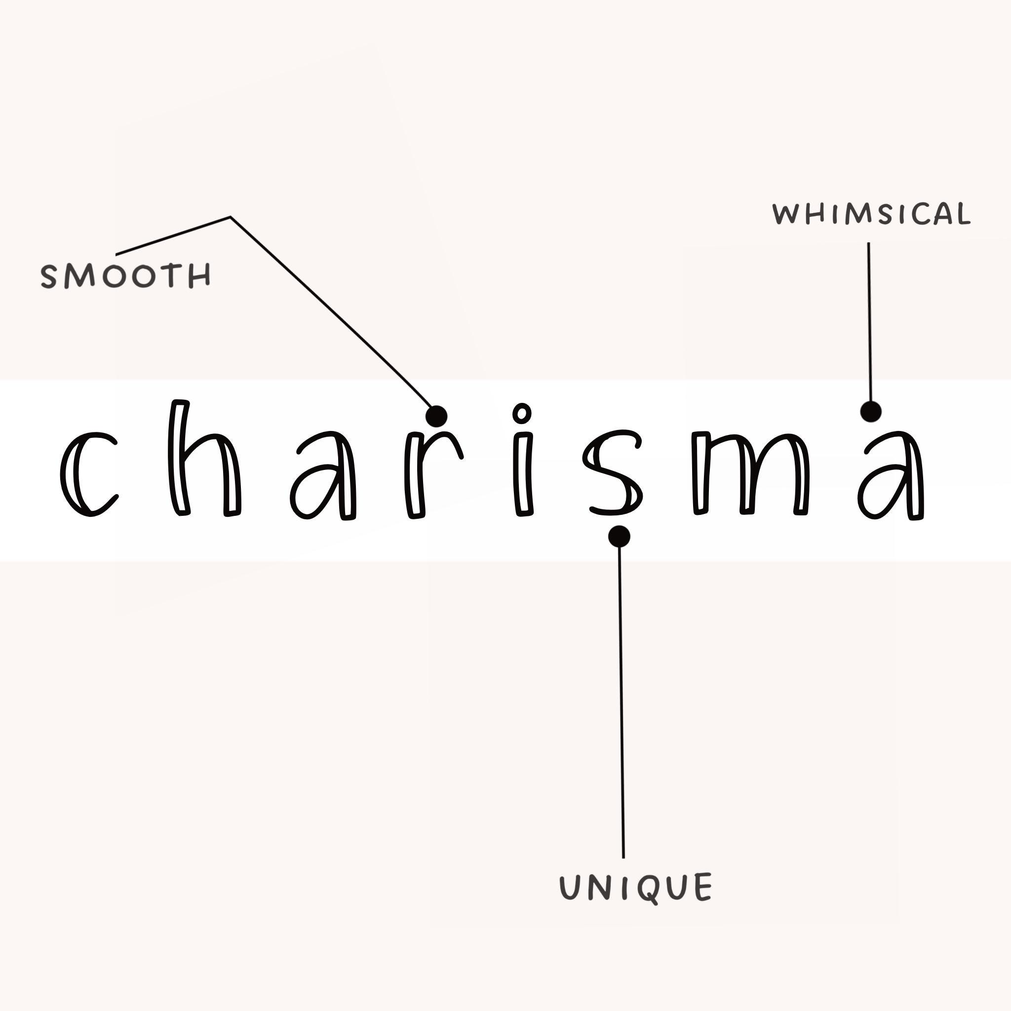 Charisma – A Playful Handwritten Font - Etsy
