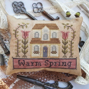 Warm Spring - Schema Punto Croce - Copia Digitale 78Wx56H