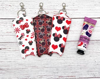 Disney-inspired Character lotion holders keychain accessory | keychain case