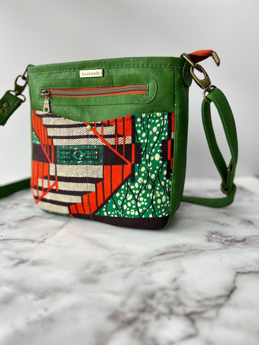 Short Handle Bag And Crossbody Bag Gaia