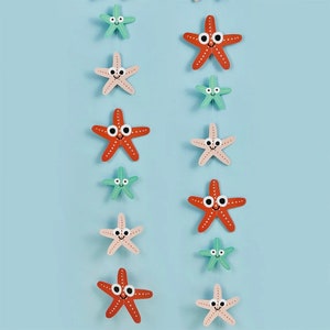 5m Hanging Starfish Banner, Starfish Garlands, Under The Sea Theme, Under The Sea Birthday Party, Under the Sea Party Decorations, Nemo