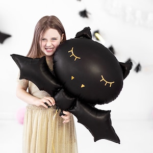 Giant Halloween Balloon - Cute Bat - 32in/80cm - High Quality - Halloween Decorations - Halloween Party Decorations - Bat