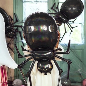 Palloncino ragno gigante, ragno carino, 60 cm, alta qualità, palloncino di Halloween, decorazioni della casa stregata, ragni di Halloween, decorazioni di ragno