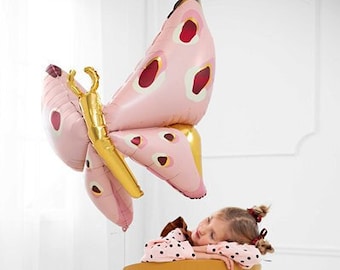 Giant 3D Butterfly Balloon, Butterfly Balloon, 75cm, Butterfly Decorations Balloon, Birthday Balloon, Balloon Gift, Fairy, Enchanted Forest