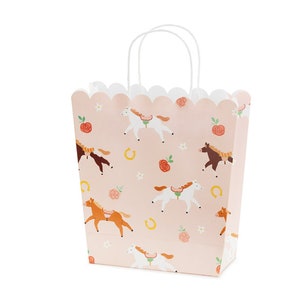 Leuke roze paarden Cadeauzakje, Themafeest paard, Verjaardag kinderen, Kinderfeestje, Feestdecoratie, Cadeauverpakking, Cadeaus voor kinderen, Feesttassen