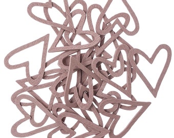 Guest Book Puzzle color Kraft a Forma di Cuore | Articoli per Eventi