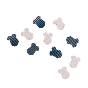 Coriandoli di alta qualità per rivelare il sesso del bambino, coriandoli rosa e blu per neonati, coriandoli per maschietti o femminucce, stoviglie per baby shower, baby shower
