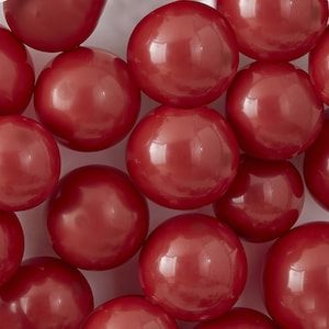 40 Mini Red Balloons, Valentine&#39;s Balloon Mosaic Filler, 5 &quot;, Mini Balloons, Red Balloons, Valentine&#39;s Day Balloons