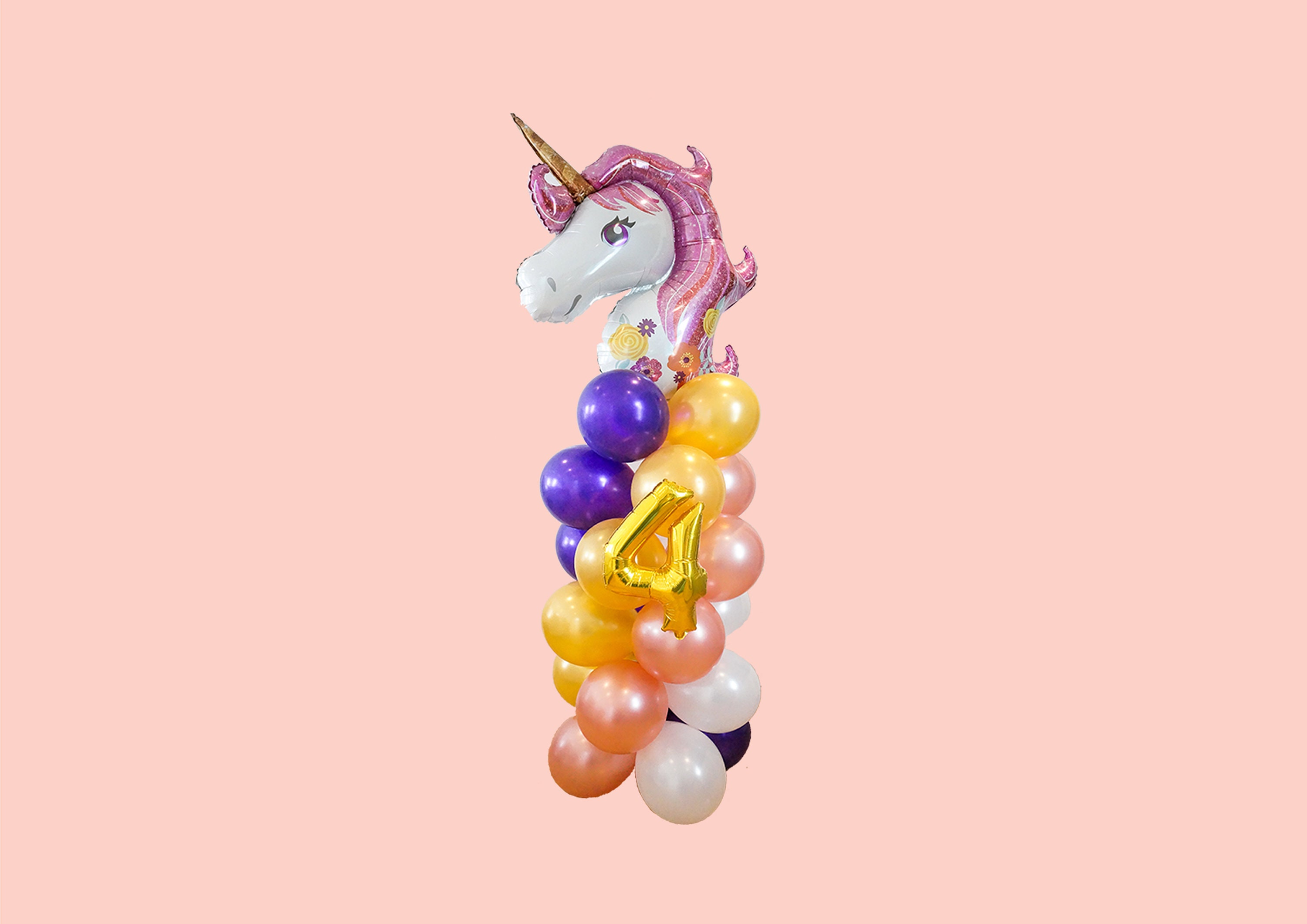 Giant Unicorn Balloon Sculpture DIY 6.2ft Unicorn Balloon Etsy