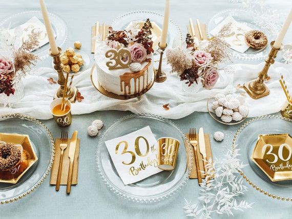 Jaciya R.I.P Schärpe Zum 30. Geburtstag – Gold-schwarzer Glitzer, Verstellbar, Für Mottopartys