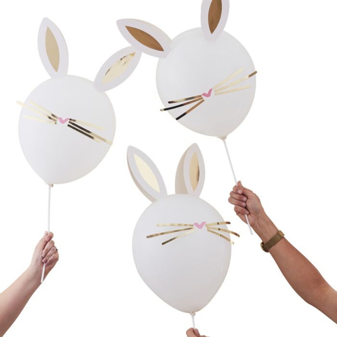 Make Your Own Bunny Balloon, Bunny Balloons, DIY Bunny Balloon Set ...