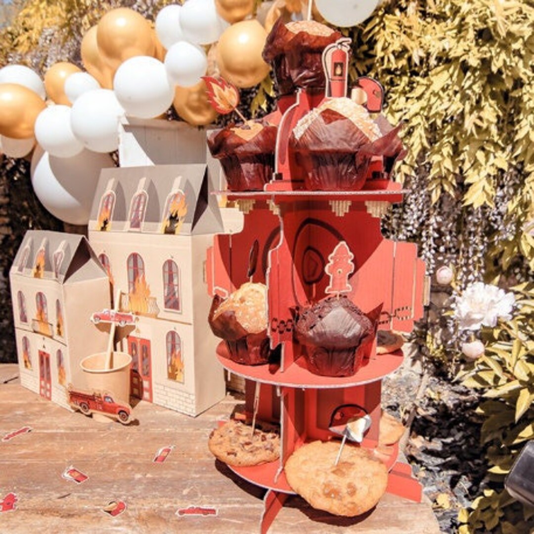 Fire Hydrant Cupcake Stand Fire Hydrant Cupcake Stand Etsy UK