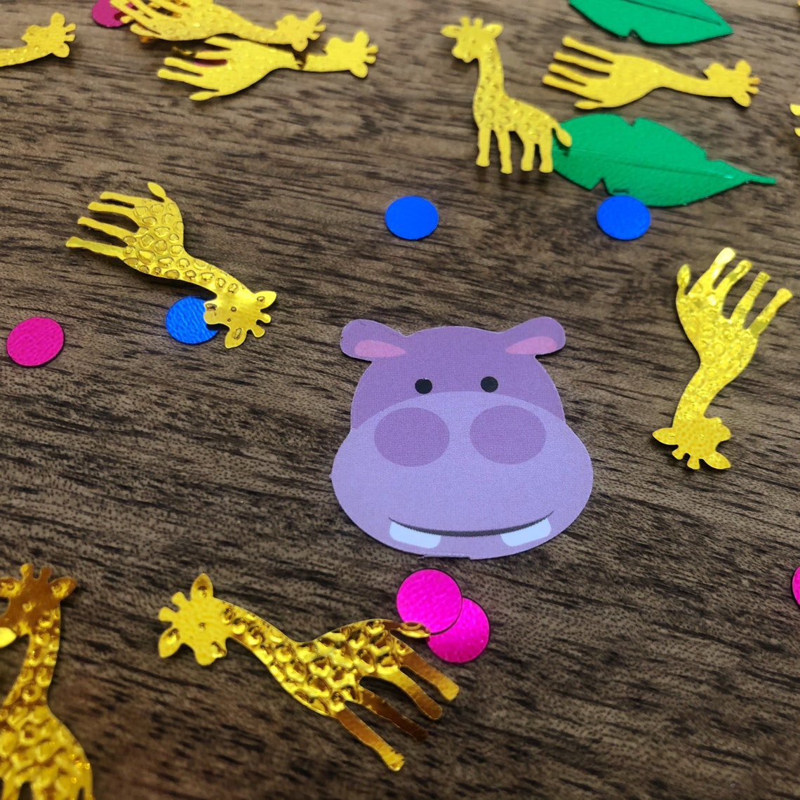 Adorable Safari Confetti Jungle Confetti Safari Confetti Etsy