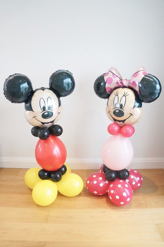 Palloncino topolino gigante kit fai-da-te 4.6ft Mickey Balloon Display Kit  fai-da-te 1 compleanno Festa di Topolino -  Italia