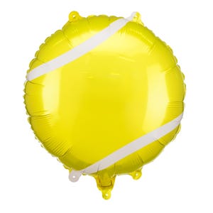 Tennis Ball Foil Balloon, Tennis Balloon, Tennis Themed Party Decorations, Tennis Themed Birthday, Tennis Foil Balloon, Tennis Party, Sports