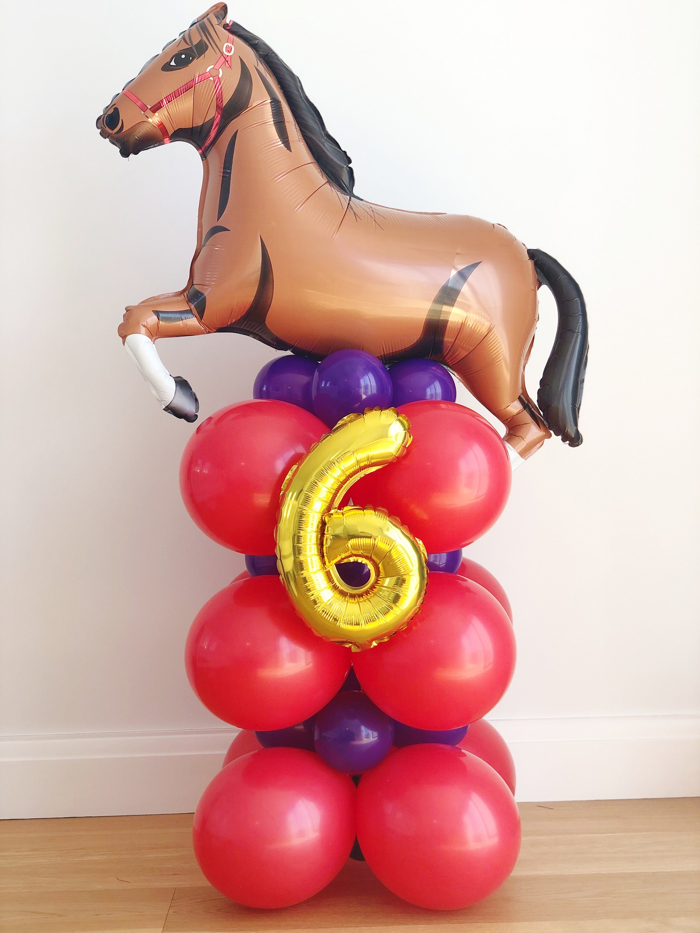 Giant Horse Balloon Sculpture 4.2ft Balloon Display Many Etsy