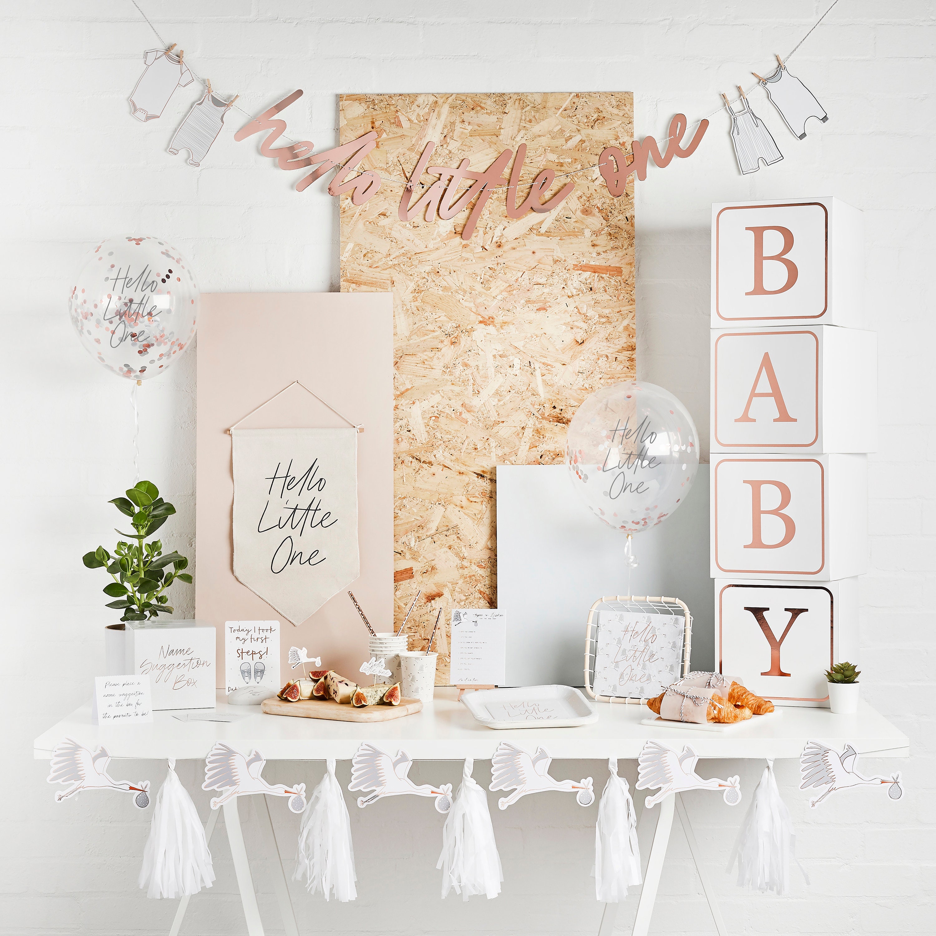 Jumbo Baby Blocks Rose Gold Baby Blocks Baby Box Cubes Rose