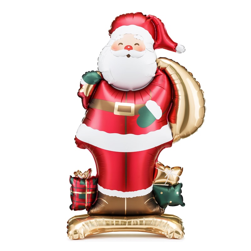 Foil Santa Balloons - Etsy