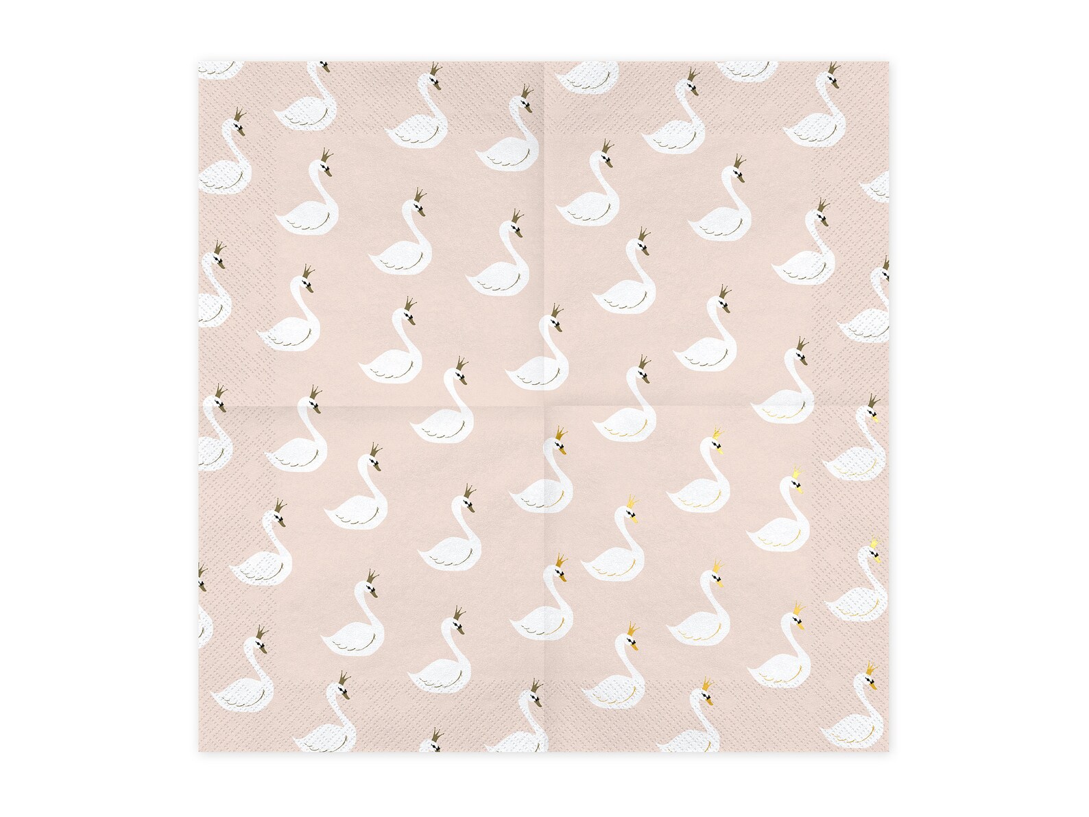 Lovely Swan Napkins Swan Napkins Swan Party Decorations Etsy Canada
