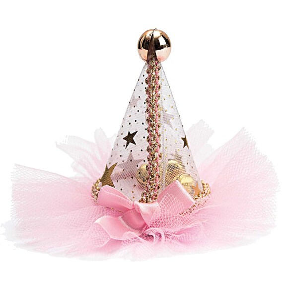 Stunning Mini Pink Party Hat Mini Pink 