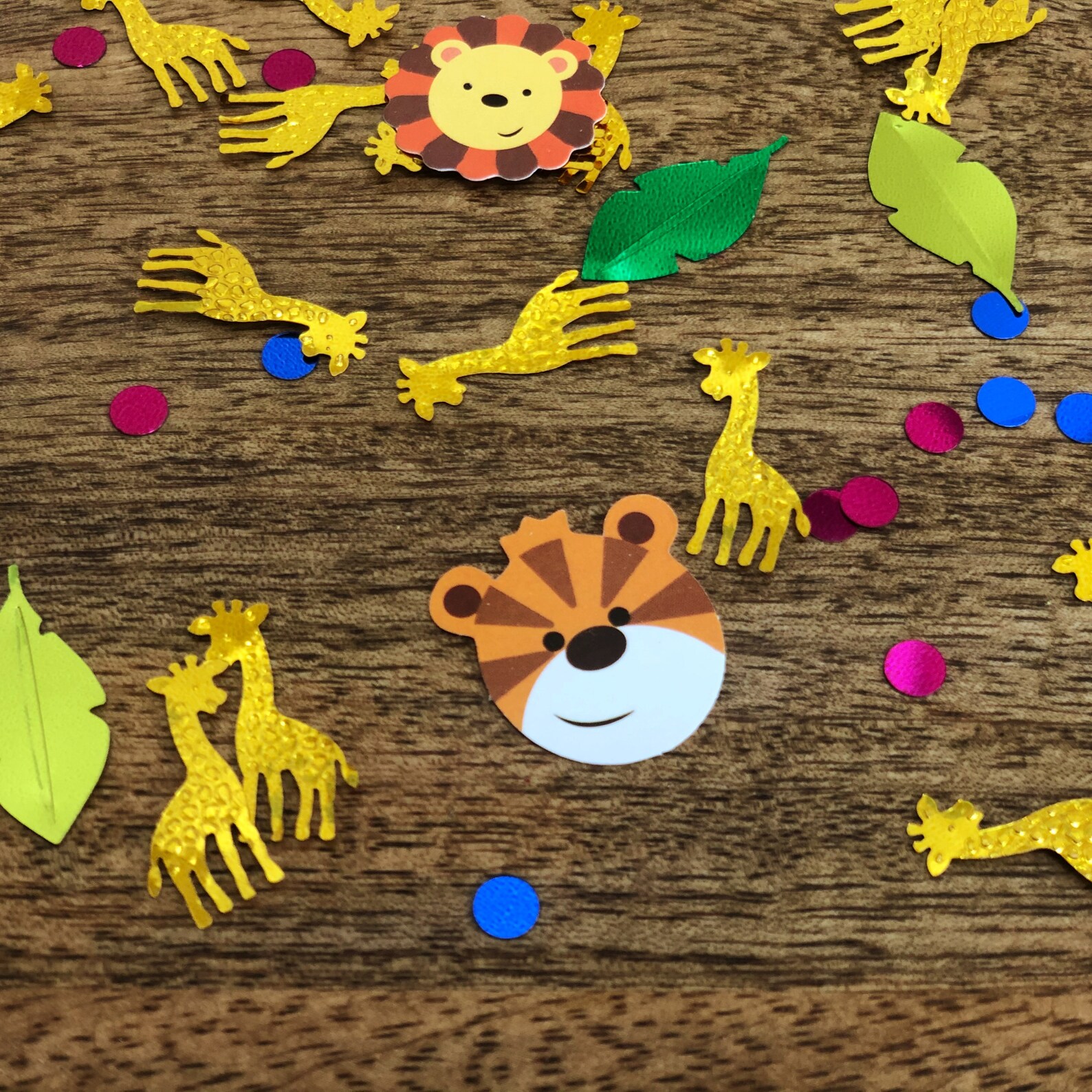 Adorable Safari Confetti Jungle Confetti Safari Confetti Etsy