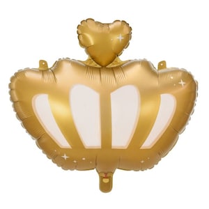 Jumbo Gold Crown Balloon, Gold Crown Balloon, Princess Balloon, Crown Balloon, Quuens Balloon, Hen Do Balloon, Bridal Shower, Jubilee