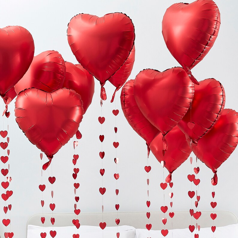 Valentine's Day Balloon Decoration Kit Valentine's Etsy