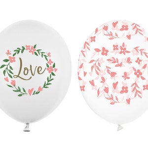 Globos con estampado de amor, alta calidad, globos de amor, globos para despedidas de soltera, globos para bodas, globos para despedidas de soltera, globos de látex