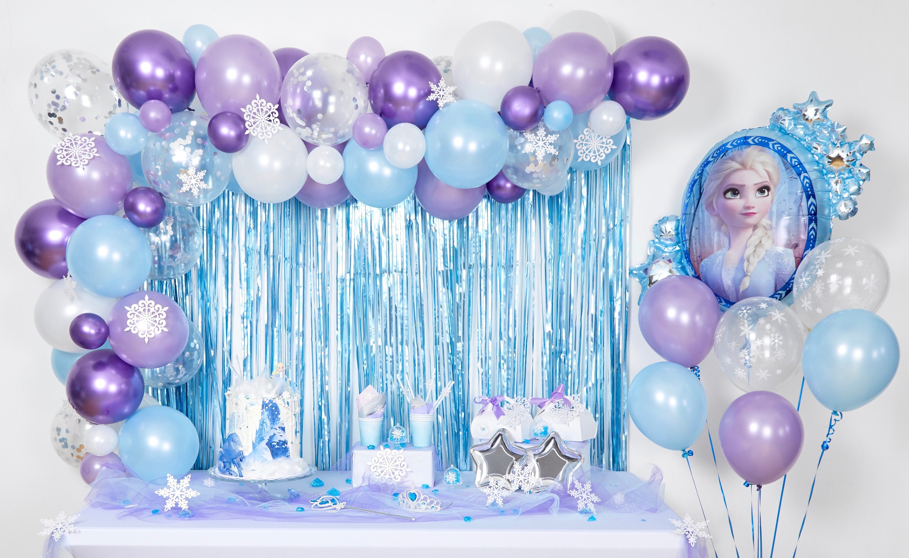 Frozen Balloon Decoration - Jocelyn Balloons