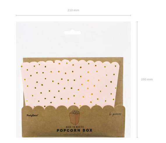 40 Cornets à Frites En Papier Kraft Wenyue - 12x6cm - Revêtement PE Imperméable - Pour Snacks, Fêtes, Anniversaires - Marron