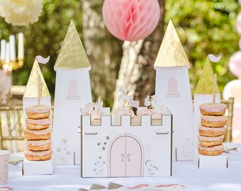 Princess Castle Treat Stand, Princess Donut Stand, Princess Theme Party , Princess Themed Birthday, Little Princess, Unicorn Birthday