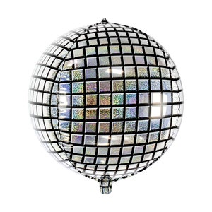 High Quality Disco Ball Balloon, 40cm/16in, Disco Party Balloon, Foil Disco Ball Balloon, Foil Disco Balloon, 80s party, Music themed party