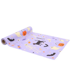 Runner da tavolo Sizoweb in pile decorativo viola 30 cm 5 m