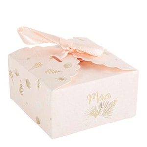 8 cajas de regalo con flores en rosa ruborizado, cajas de regalo con flores, cajas de regalo con flores rosas, gracias, cajas de regalo para boda, cajas de regalo para despedida de soltera