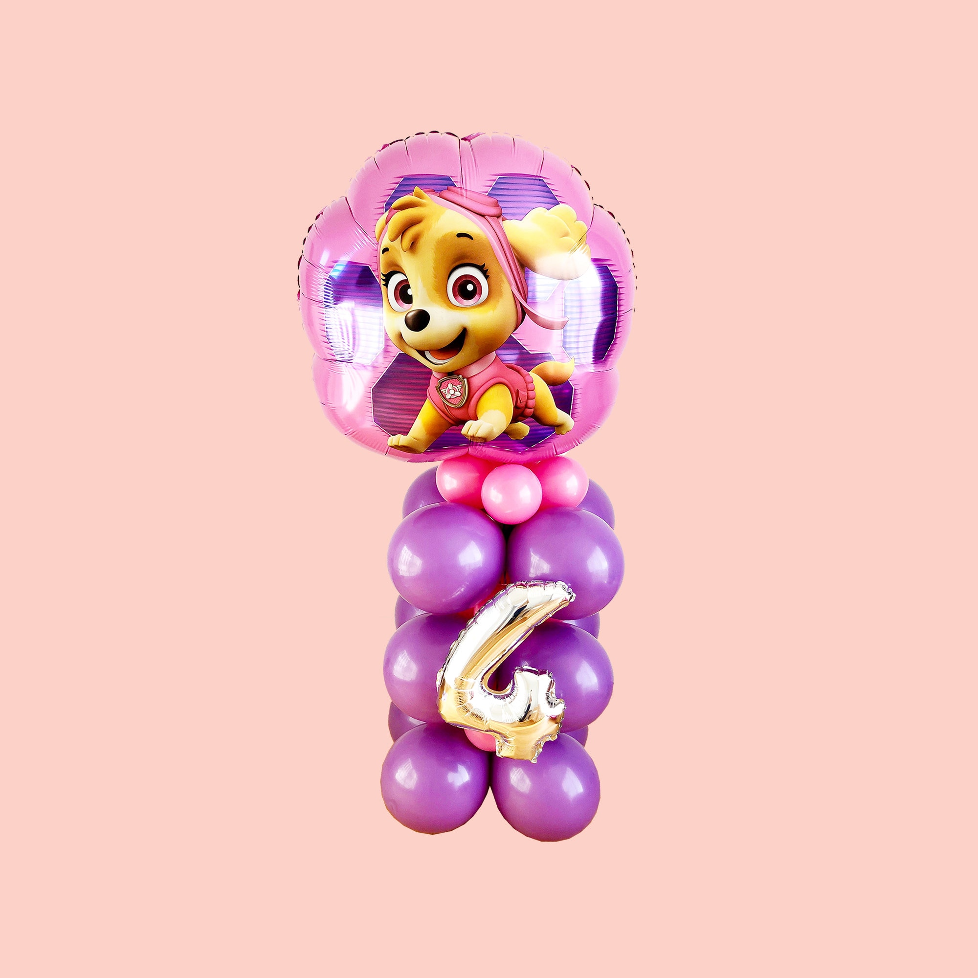 Giant Paw Patrol Balloon Set 5ft Skys Balloon Display |