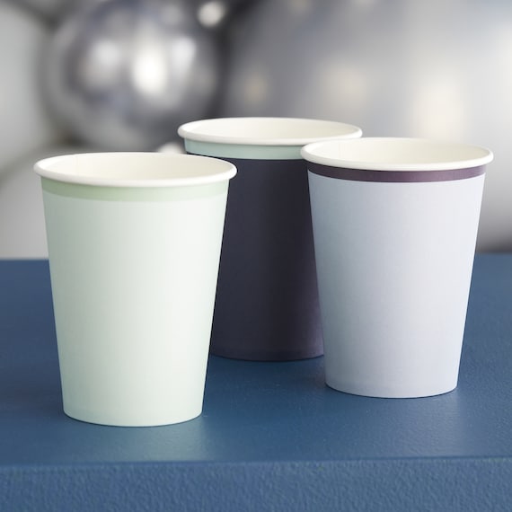 Blue paper 2024 cups and plates