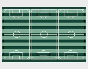 Football Field Table Cover, 120 x 180 cm, Football Table Cover, Football Party Decorations, Football Tableware, Football Birthday Party