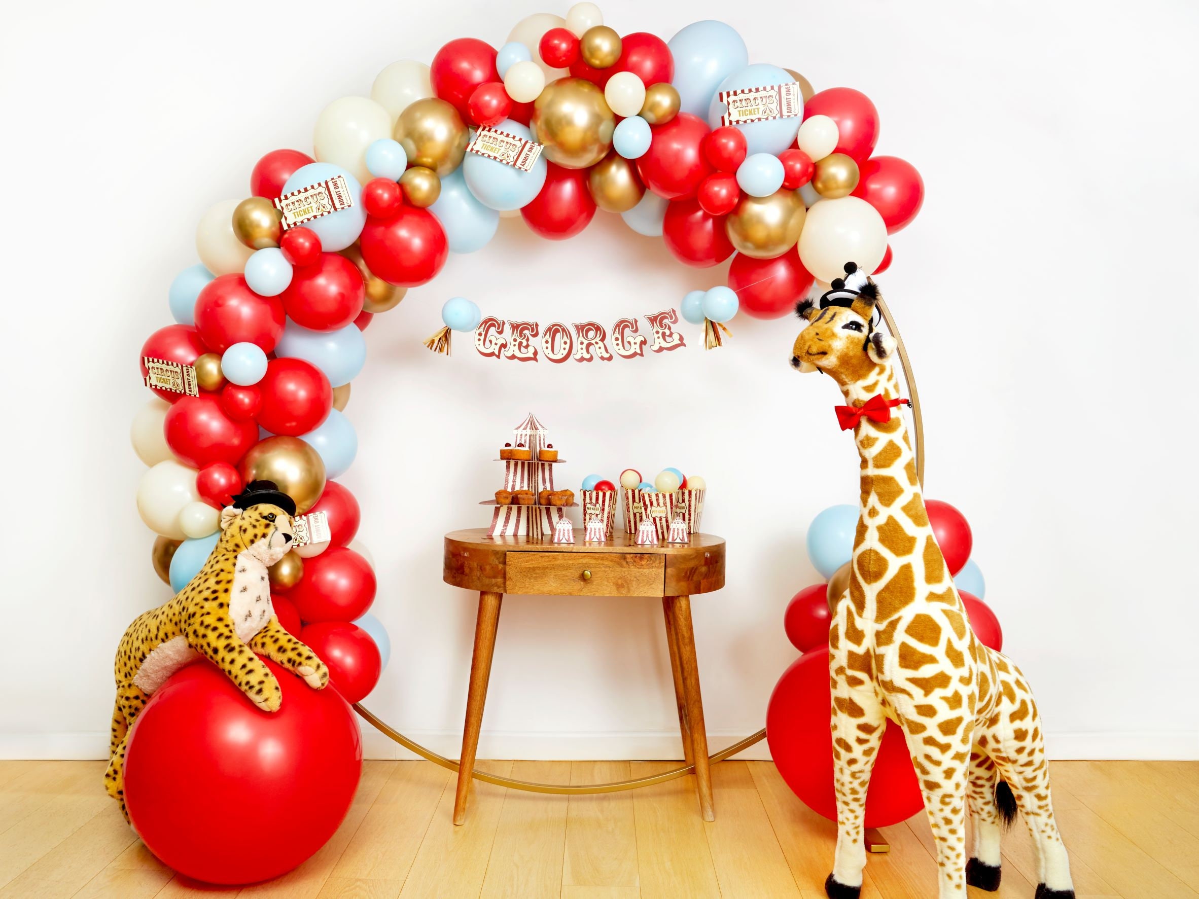 Circus Balloon Garland Vintage Circus Balloon Arch Circus Etsy